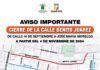 Alerta Vial en Zinacantepec por Rehabilitación de la Calle Benito Juárez