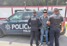 Captura Policía de Toluca a prófugo por homicidio tras agredir a su pareja