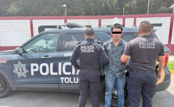 Captura Policía de Toluca a prófugo por homicidio tras agredir a su pareja